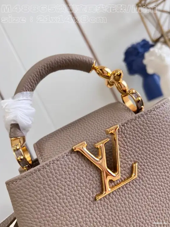LOUIS VUITTON CAPUCINES MINI-21*14*8CM 0610